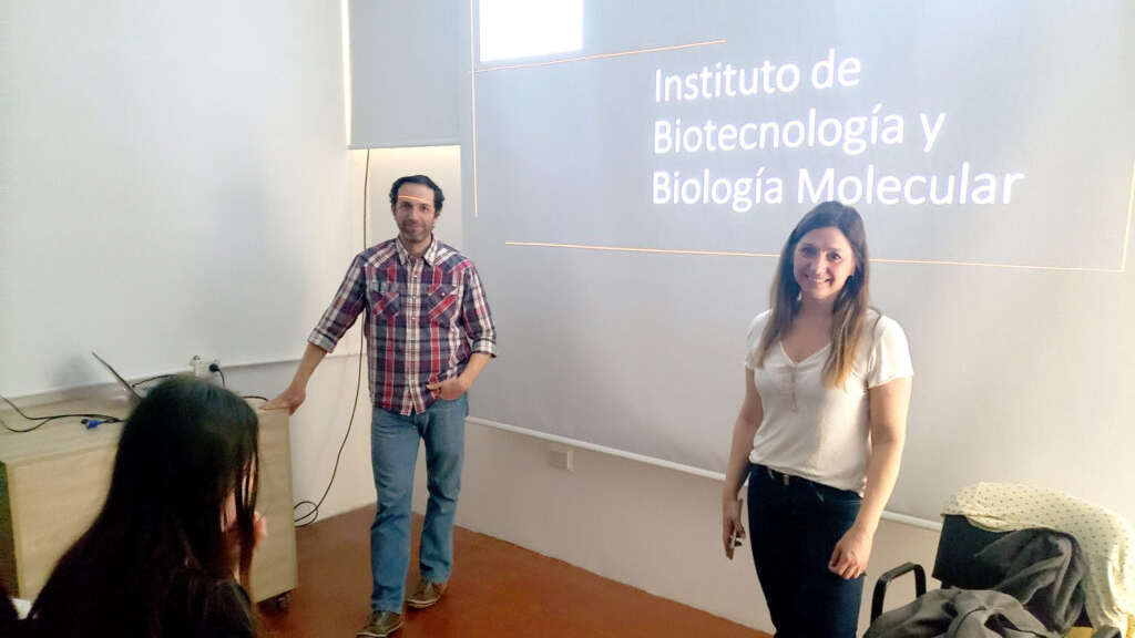 Visita al Instituto de Biotecnología y Biología Molecular